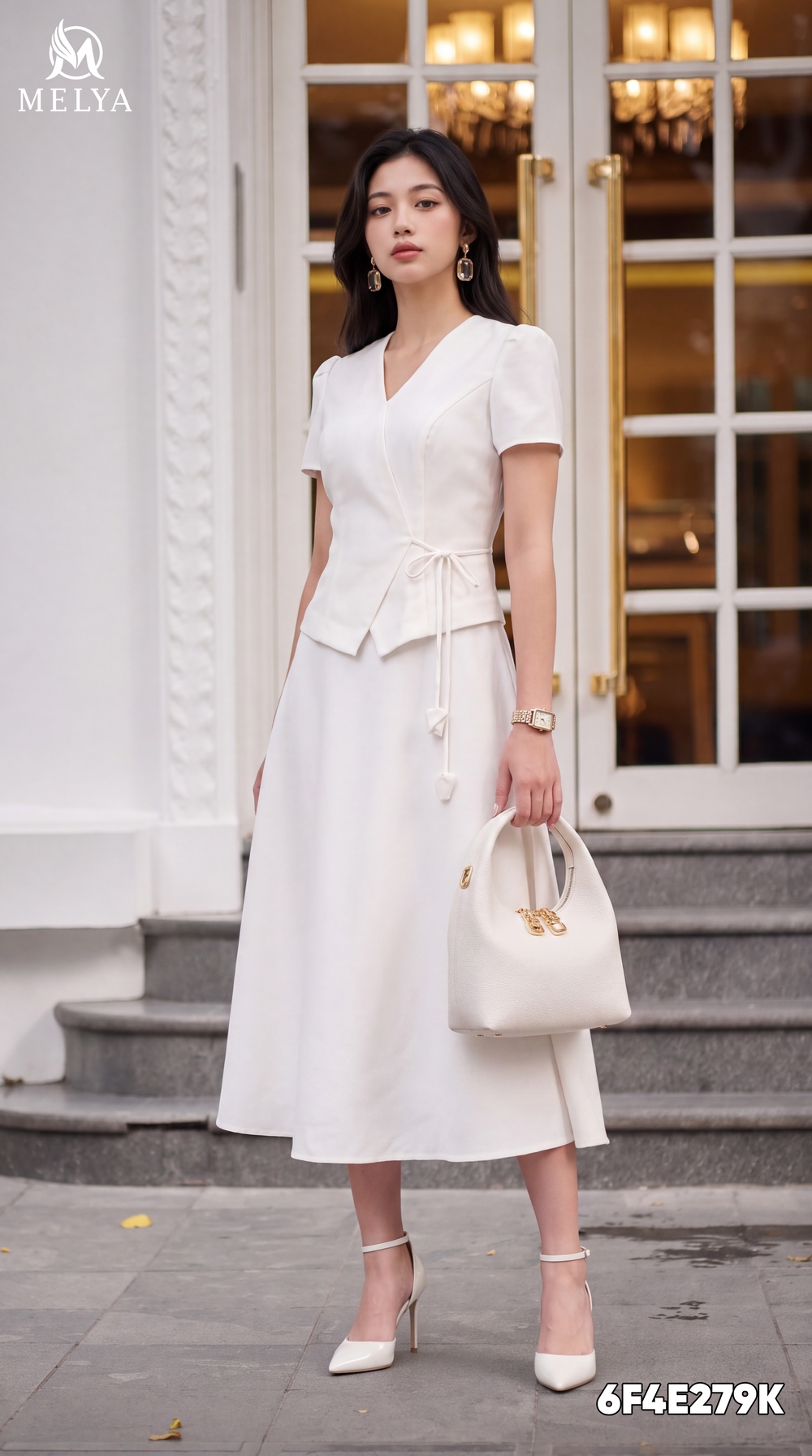 Set bộ - Ivory linen - Kem
