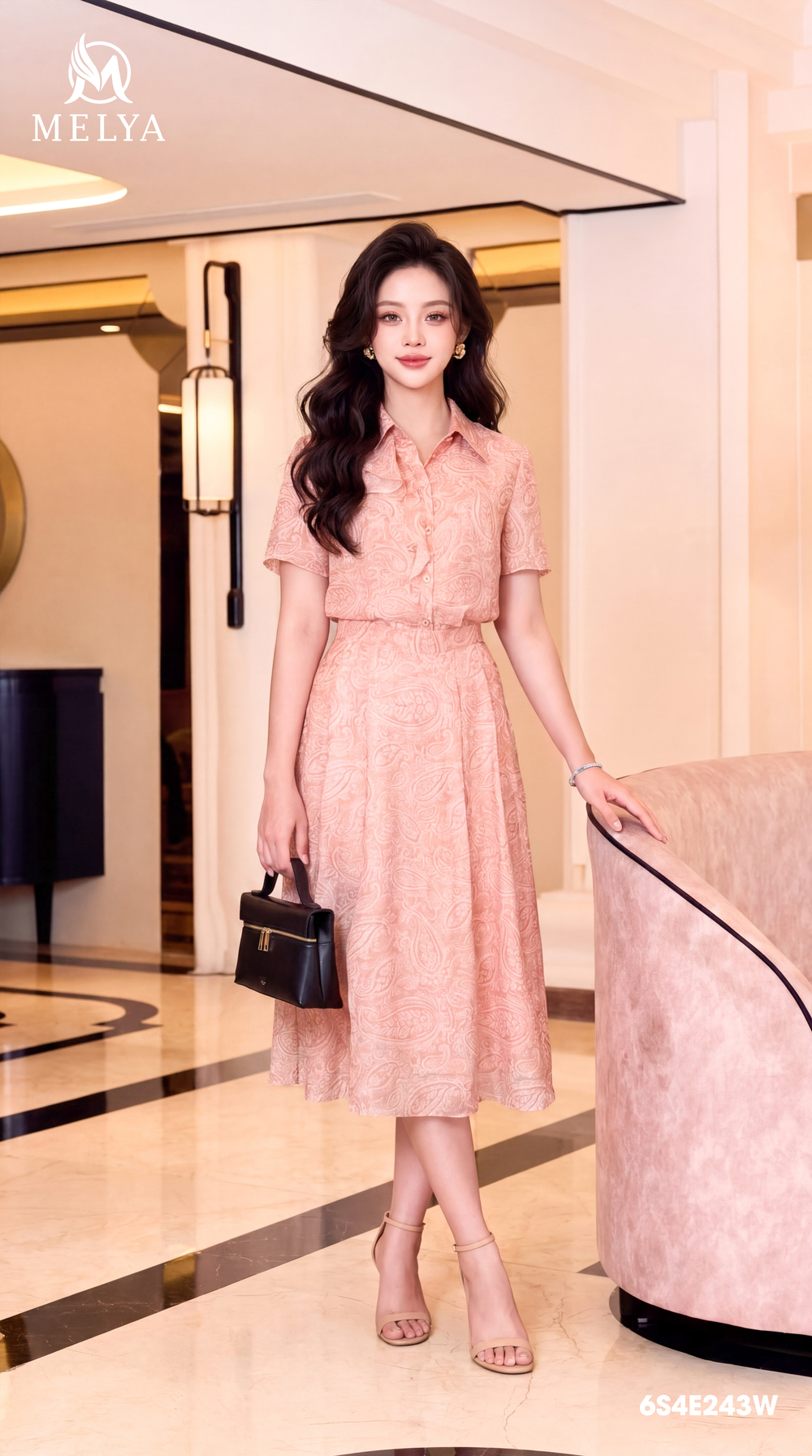 Set bộ - Rosalia - Cam đào