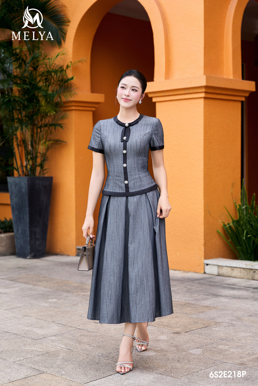 Set bộ - Silver whisper - Ghi phối đen