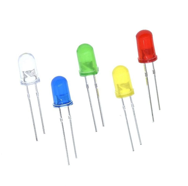 Led Trắng 5mm (Gói 20 con)