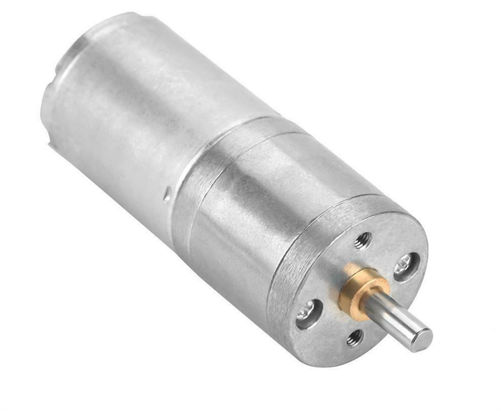 Động cơ giảm tốc GA25 370 12V 60rpm Trục 4mm