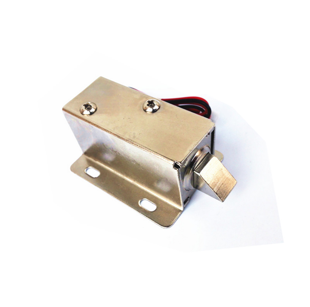 Khóa chốt cửa điện từ loại thường đóng 12VDC