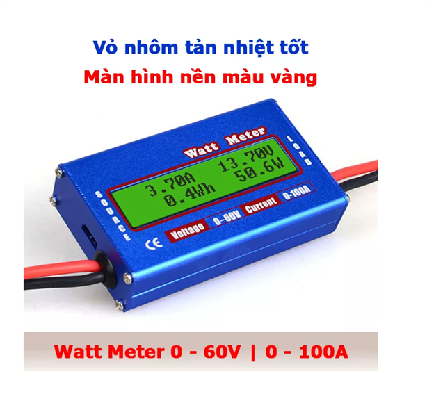 Máy đo dòng điện điện áp công suất watt metter 100A 150A