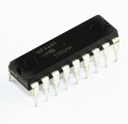 PIC16F648 A I/O DIP18