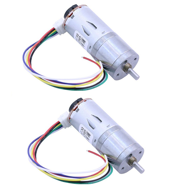 Động Cơ DC Servo Giảm Tốc GA25 12VDC (130v/p)