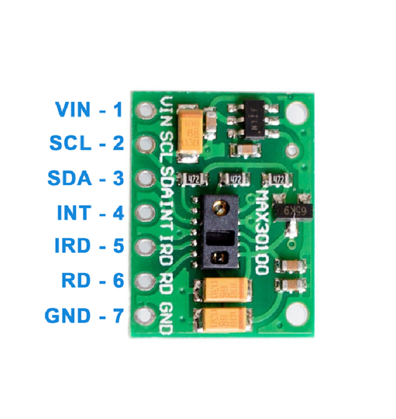 Module Cảm Biến Oxy Max30100