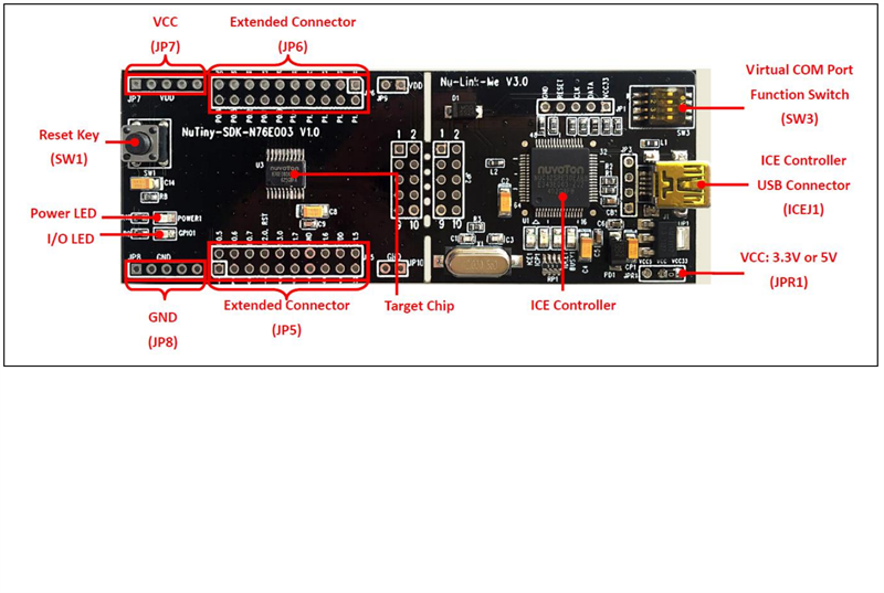 KIT Nuvoton N76E885