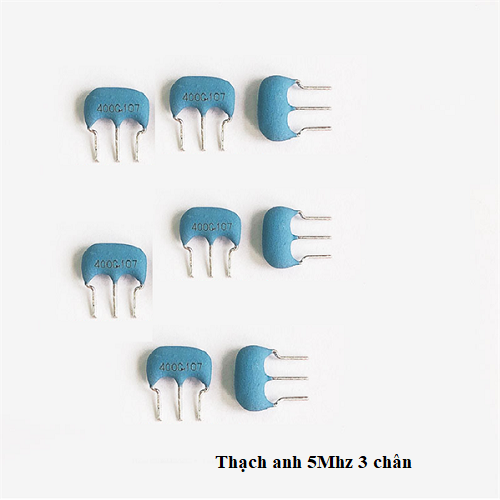 Thạch Anh 5Mhz 3 Chân (5 cái)