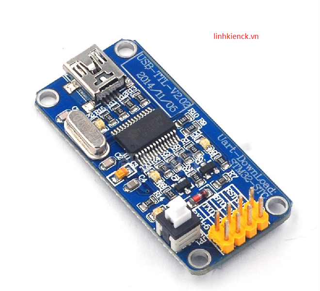 USB Serial Port Download STM32 Single Chip Microcomputer STC Cold Start Downloader USB to TTL and 3.3/5V