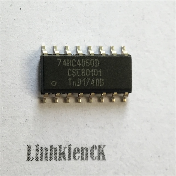 74HC4060D 74HC4060 HC4060 SOP-16 SMD (Mới chính hãng)