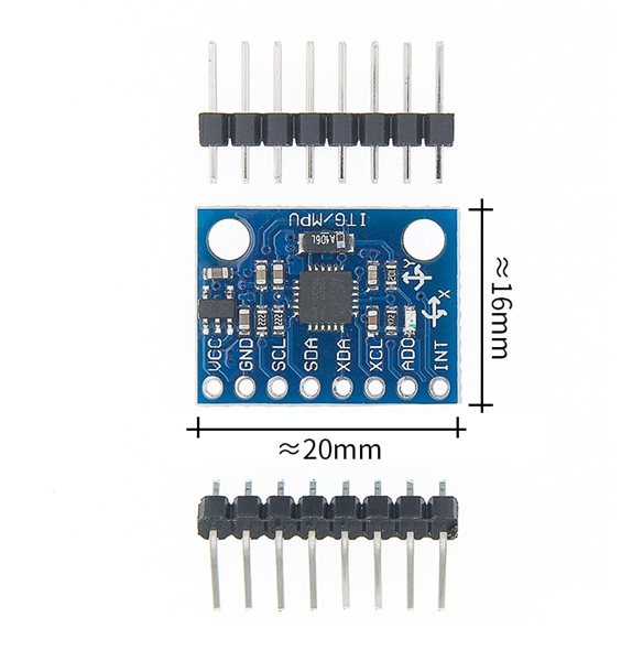 Cảm Biến gia tốc GY-521 6DOF IMU MPU6050