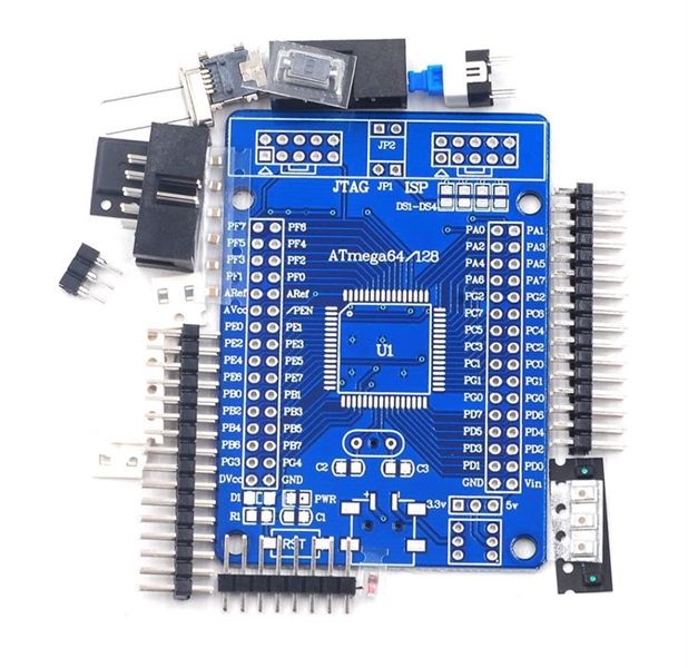 PCB DIY KIT ATMEGA128 ATMEGA64 (Chưa Hàn)