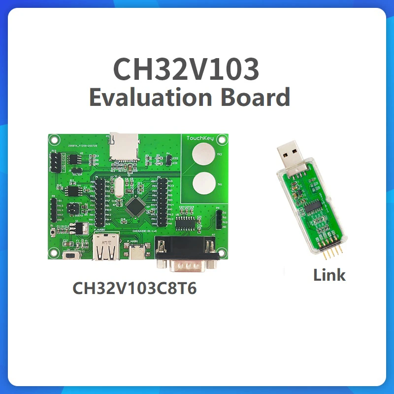 Kit CH32V103C8T6 CH32V103 Evaluation Board Kèm mạch nạp WCH-Link