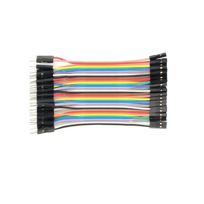 Dây Cắm Breadboard Đực Cái 10cm 40 Sợi (M-F Jumper Wire)