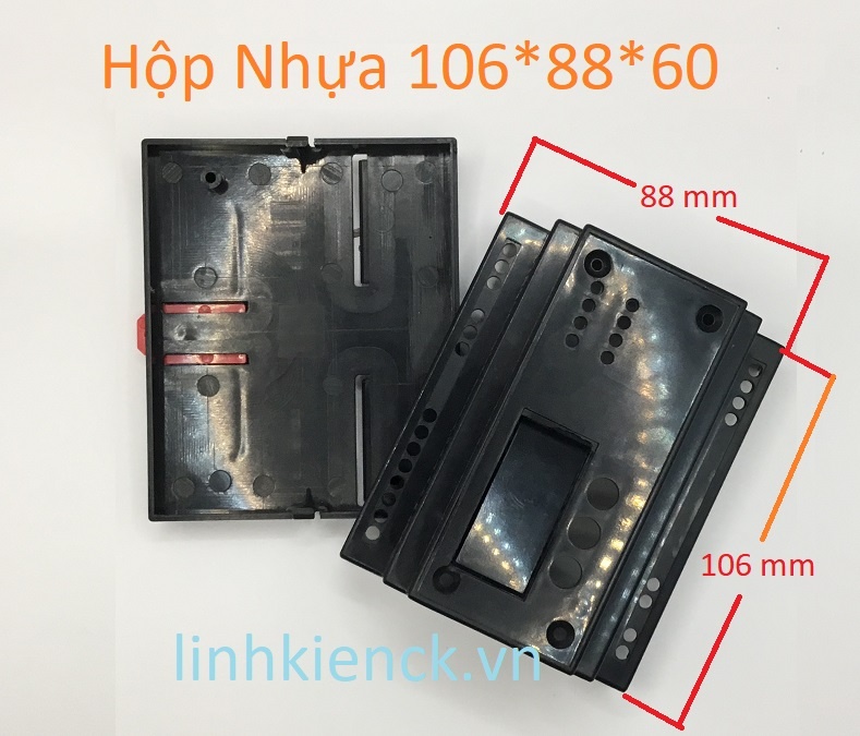 HỘP NHỰA DIN RAIL PLC (106 - 88 - 60mm)