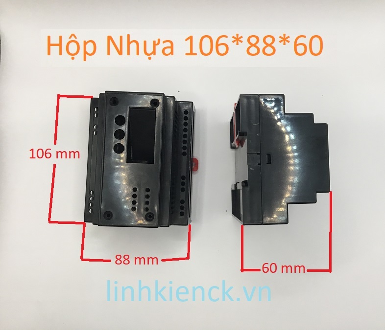 HỘP NHỰA DIN RAIL PLC (106 - 88 - 60mm)