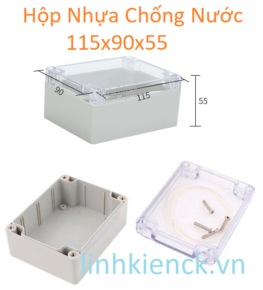 Hộp Nhựa Chống Nước 115x90x55