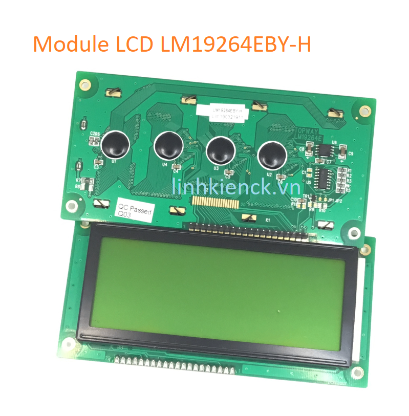 Màn hình LCD 192x64 LM19264EBY-H ( Đã hàn chân )