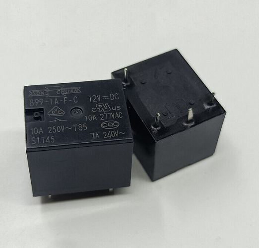 Relay 899-1A-F-S-12VDC 4pin