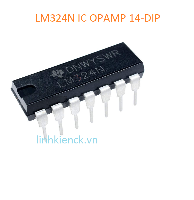 IC OPAM LM324N LM324 General Purpose Amplifier DIP14