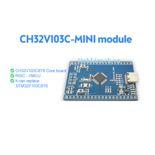 Kit CH32V103C8T6 RISC-V MCU Cho STM32F103C8T6 Core