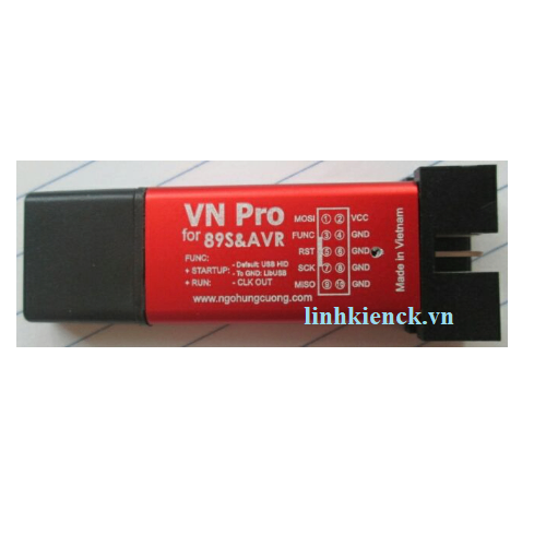 Mạch nạp VN Pro for 89S AVR