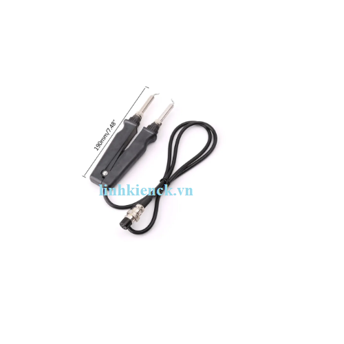 Nhíp Sắt Hàn Đôi ESD SMD 902 Kẹp Tay Cầm Kìm Sưởi Phụ Kiện Trạm Hàn