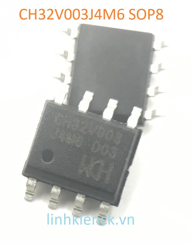 (2 con) CH32V003J4M6 CH32V003J4 CH32V003 SOP8 MCU RISC-V2 (mới chính hãng)