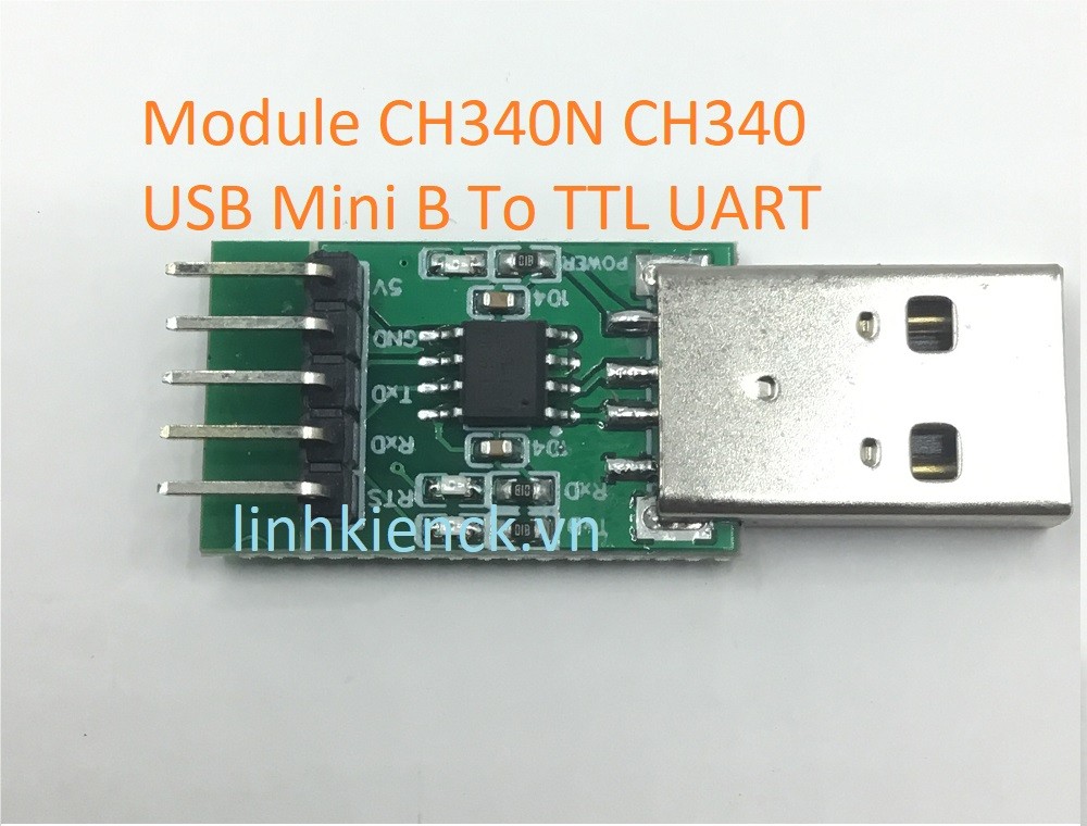 Module ch340n ch340 Chuyển Đổi  USB Mini B To TTL UART