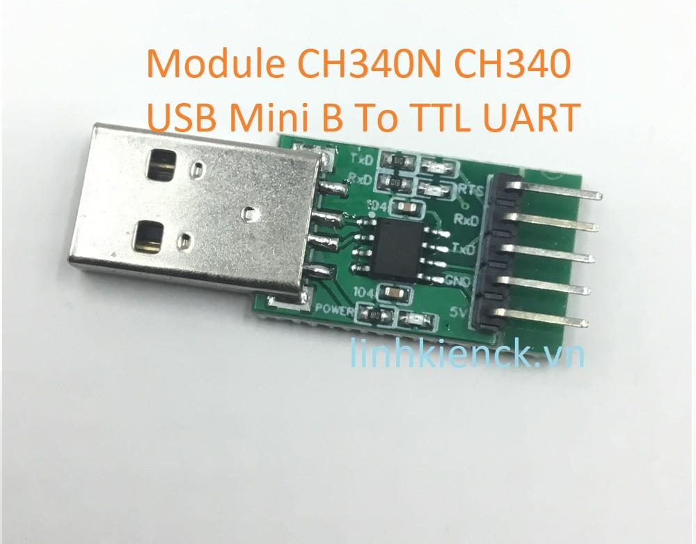 Module ch340n ch340 Chuyển Đổi  USB Mini B To TTL UART