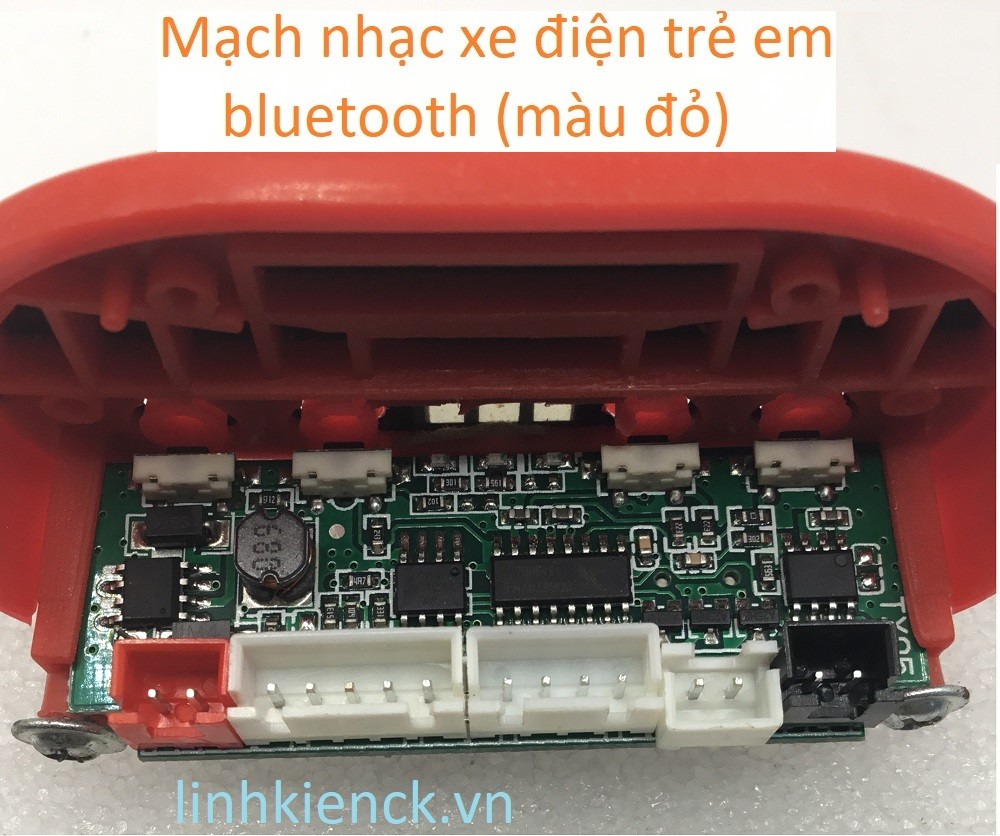 Mạch nhạc xe điện trẻ em bluetooth (màu đỏ)