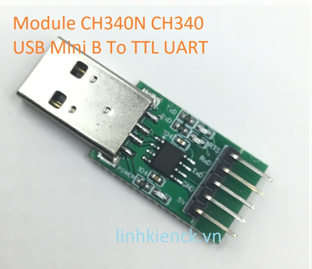 Module ch340n ch340 Chuyển Đổi  USB Mini B To TTL UART