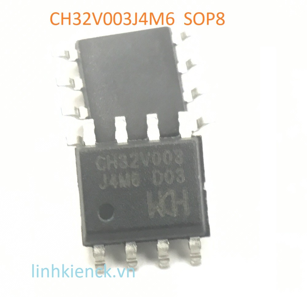 (2 con) CH32V003J4M6 CH32V003J4 CH32V003 SOP8 MCU RISC-V2 (mới chính hãng)