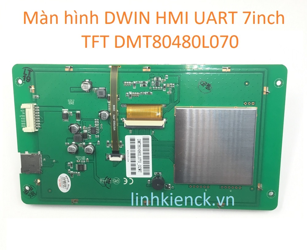 Màn hình DWIN HMI UART 7inch TFT DWIN Dmt80480l070 (mới chính hãng)