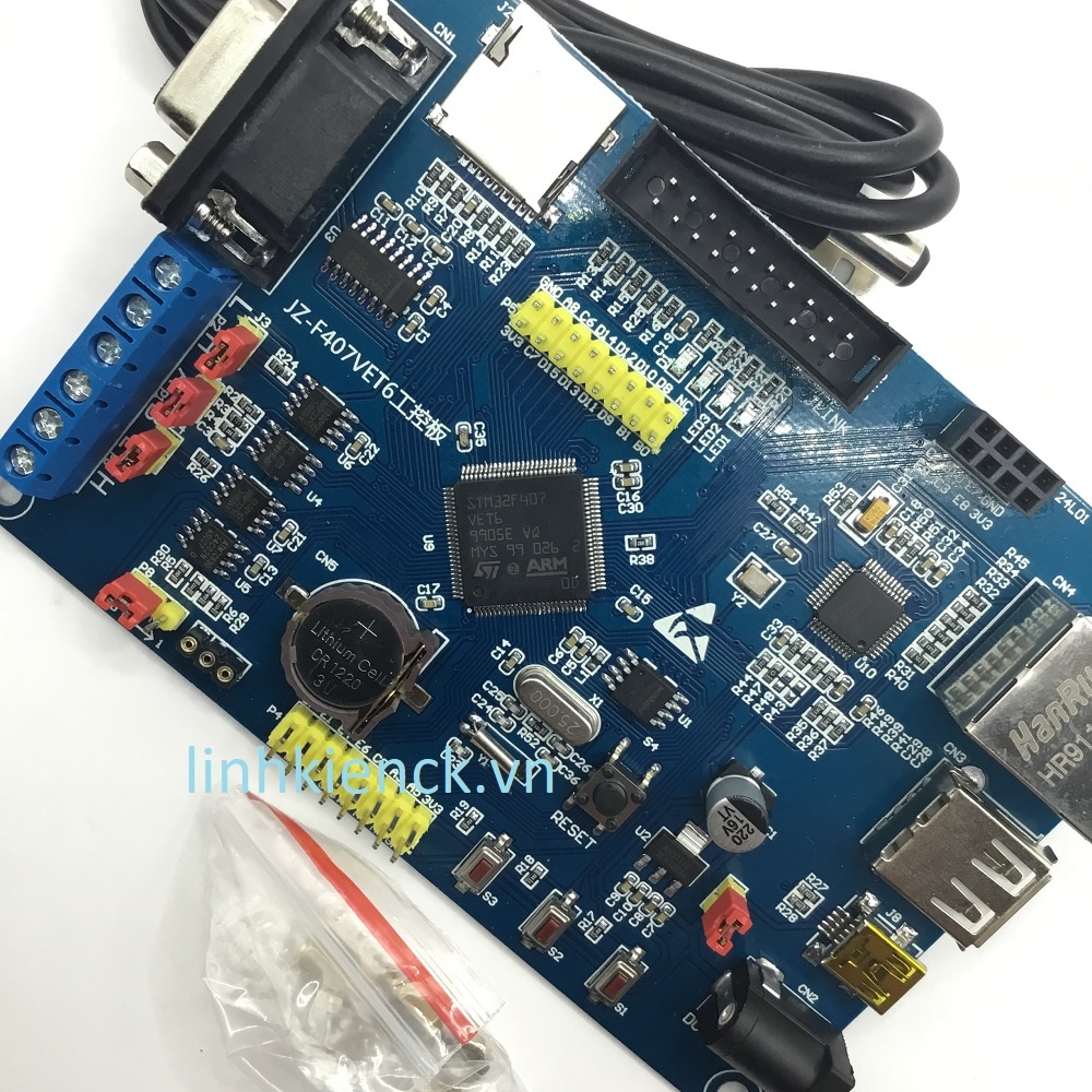 Kit STM32F407VET6 Development Board RS485 Dual CAN Ethernet Networking