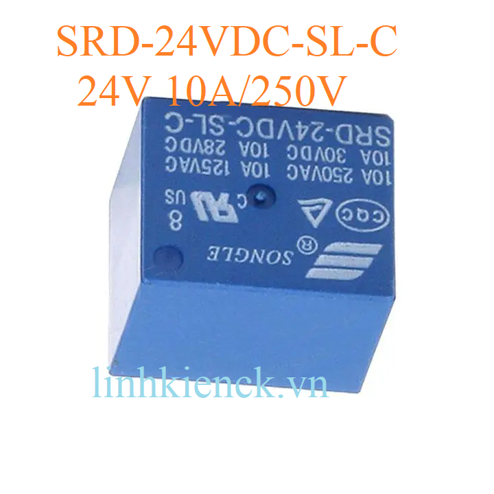 Relay SRD-24VDC-SL-C SRD-24VDC-SL SRD 24VDC 10A/250V 5 chân