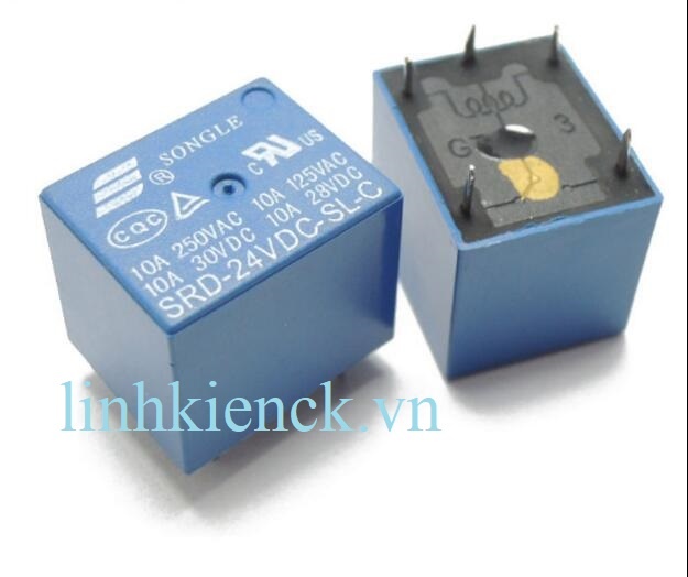 Relay SRD-24VDC-SL-C SRD-24VDC-SL SRD 24VDC 10A/250V 5 chân