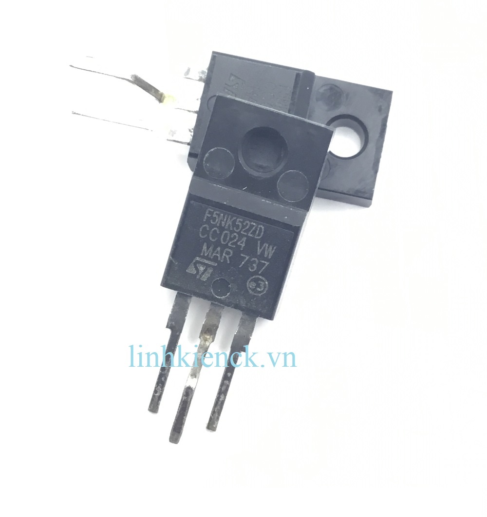 MOSFET STD5NK52ZD F5NK52ZD F5NK52Z 5NK52ZD N-channel 5A/520V (mới chính hãng ST)