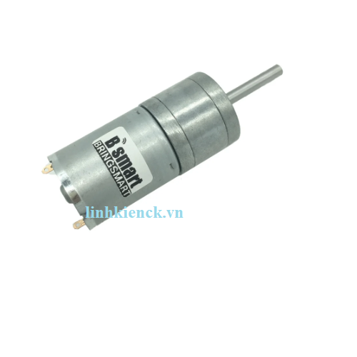 Động cơ DC giảm tốc 12V 280RPM Trục 4mm