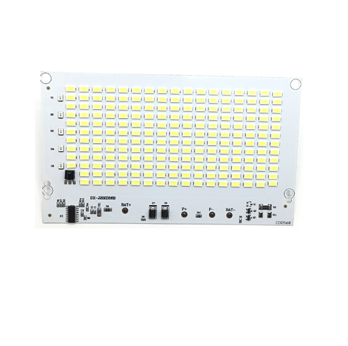 Chip led thay cho đèn năng lượng mặt trời 100W (có báo pin kèm khiển)