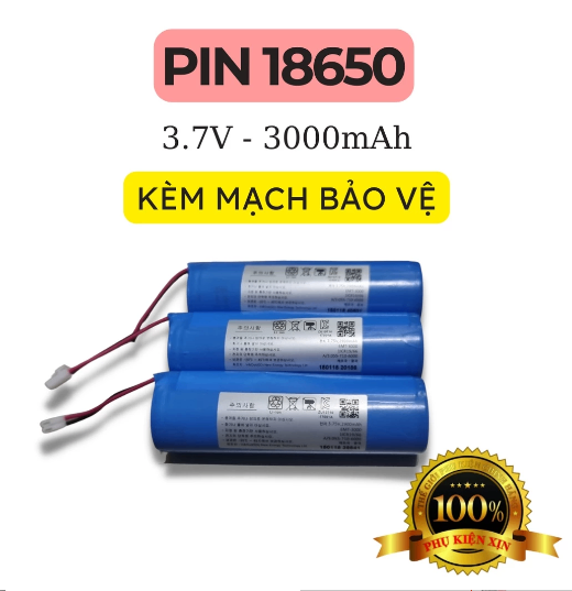 Pin 18650 3000mAh