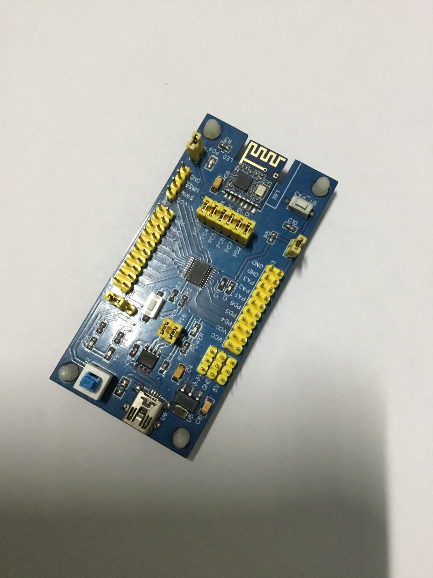 Kit STM8s003F3P6_NRF24L01_CH340
