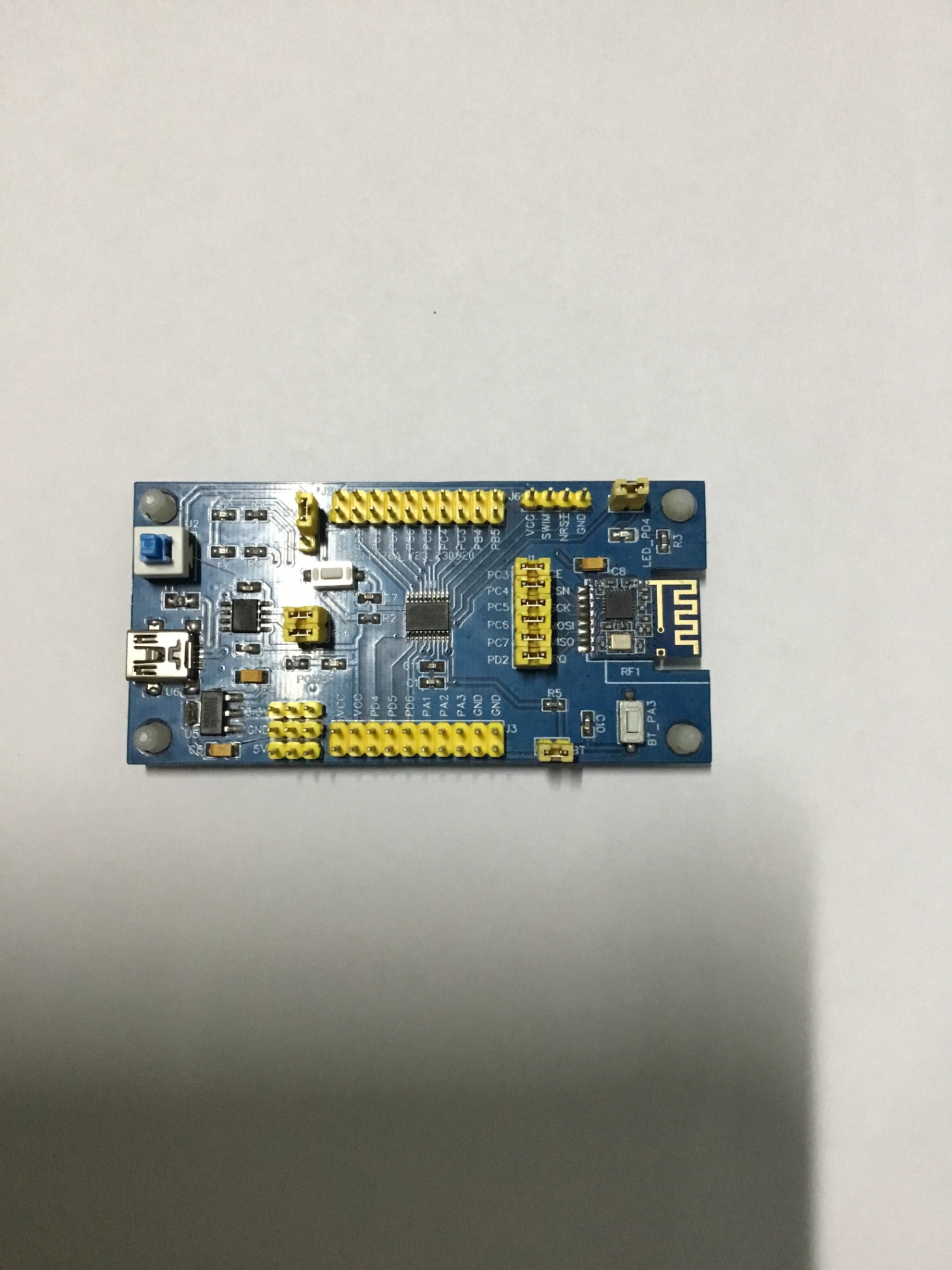 Kit STM8s003F3P6_NRF24L01_CH340