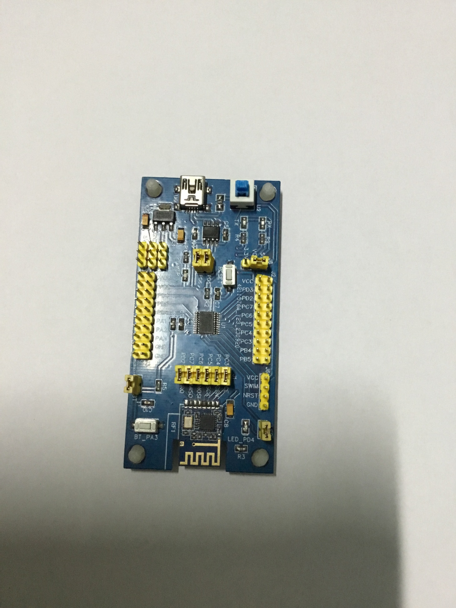 Kit STM8s003F3P6_NRF24L01_CH340