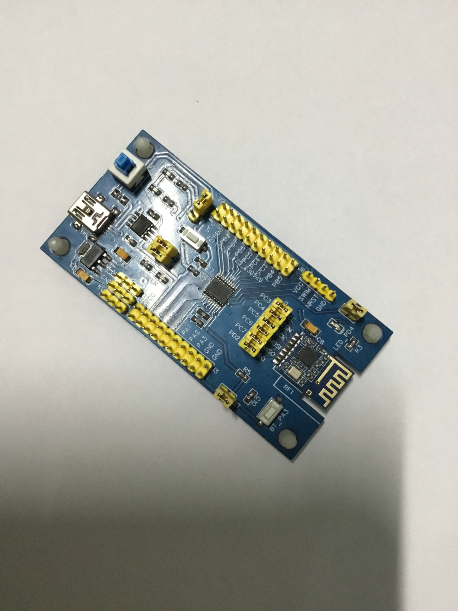 Kit STM8s003F3P6_NRF24L01_CH340