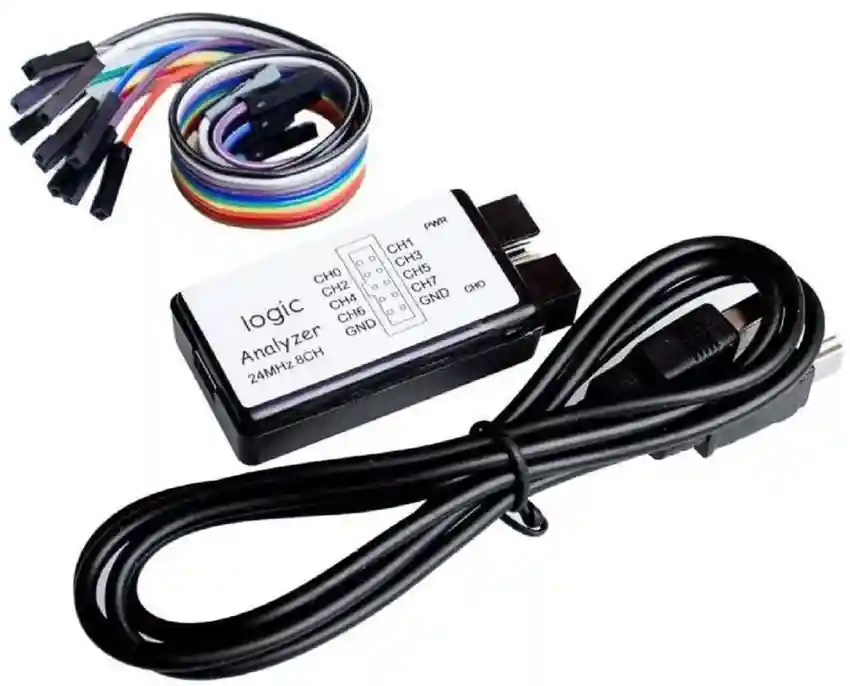 Trình phân tích Analyzer logic USB 24MHz 8 Kênh