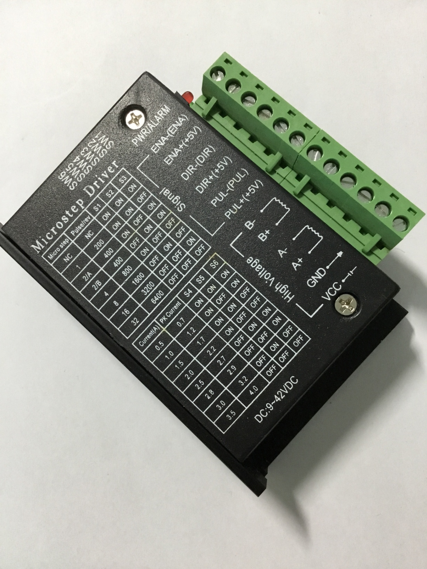 Điều Khiển Động Cơ Bước TB6600 4A 9V-42VDC - Step driver module