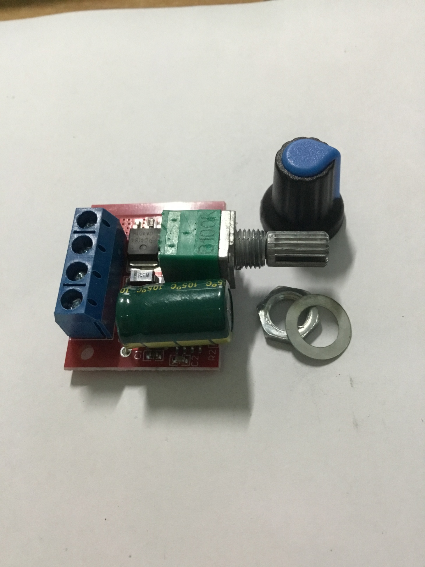 Mô Đun Điều Khiển Tốc Độ Động Cơ Mini 5a 90w Pwm DC-DC 4.5v-35v 12v 24v