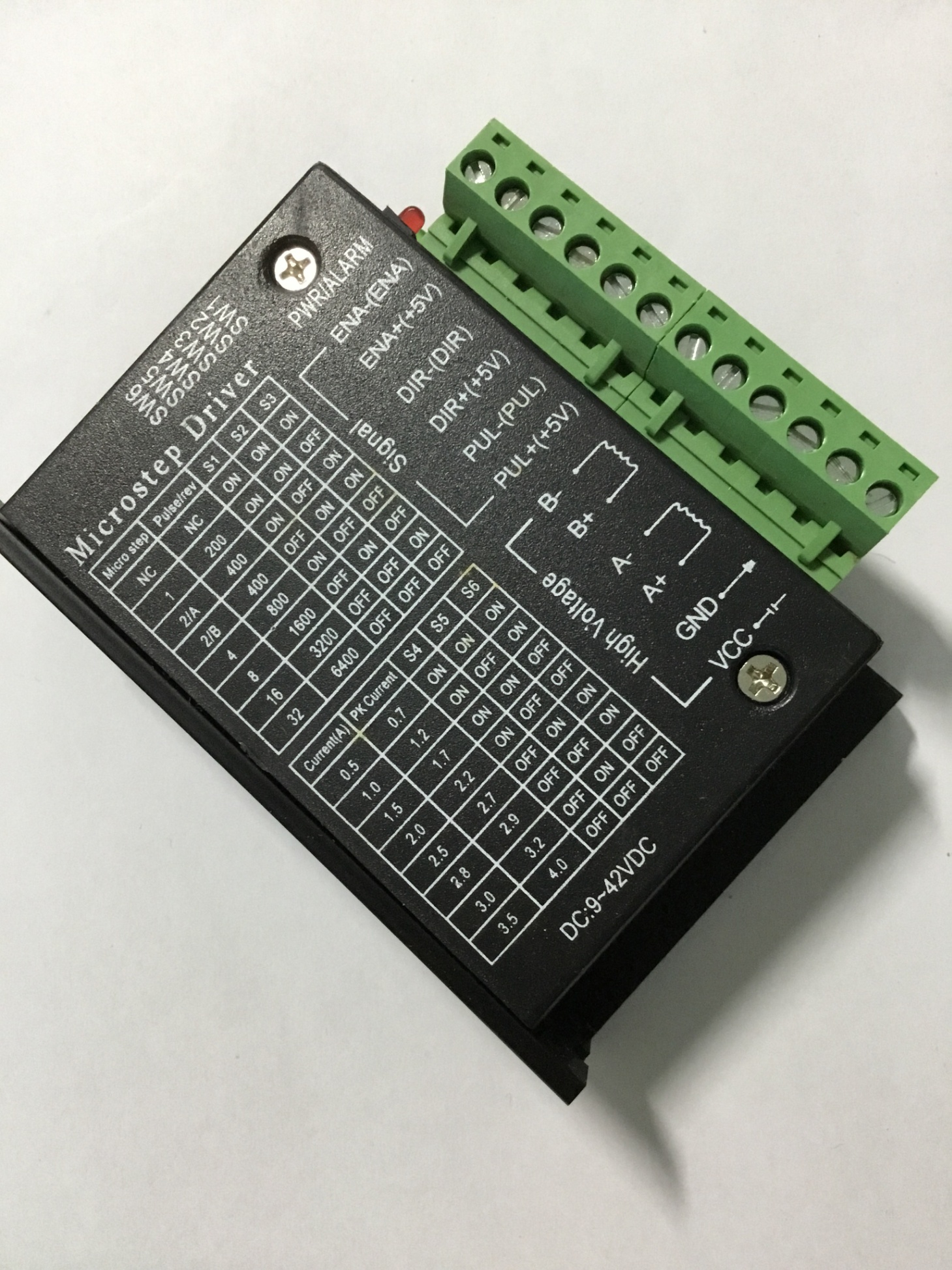 Điều Khiển Động Cơ Bước TB6600 4A 9V-42VDC - Step driver module
