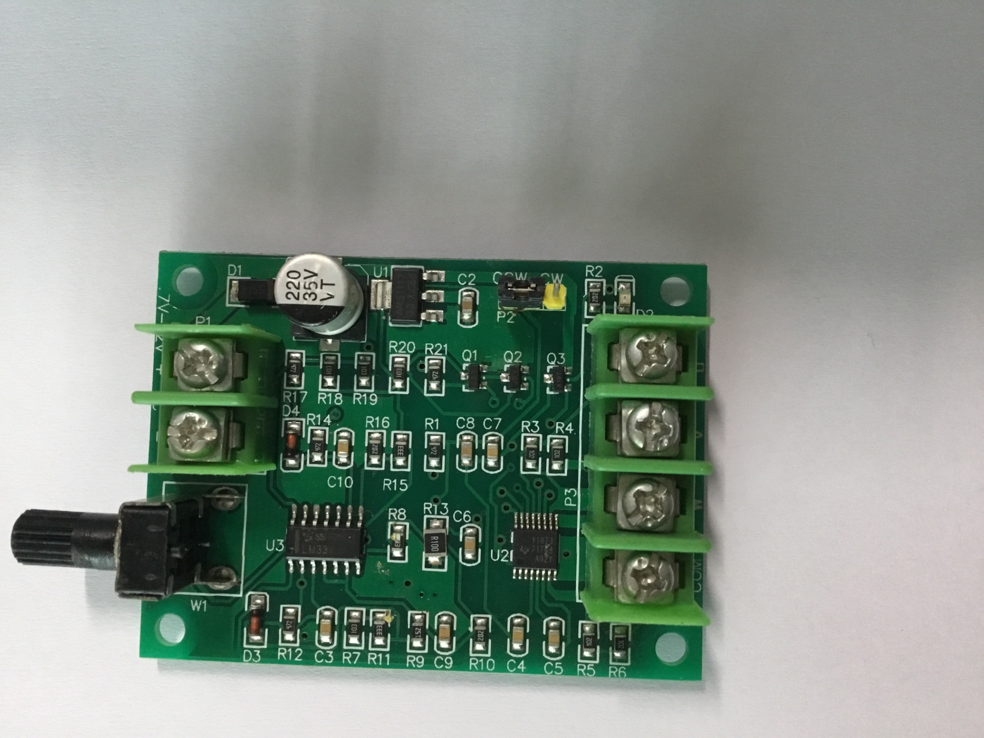 Mạch điều khiển động cơ không chổi than 7-12V Brushless